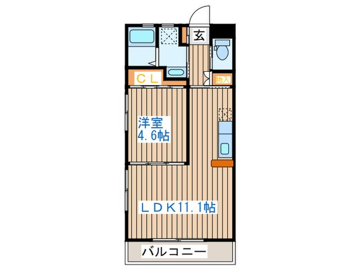 ciel　長町南の物件間取画像