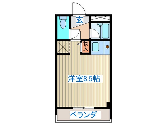 ヴァリューＮ１６６の物件間取画像