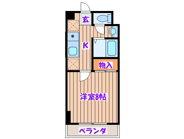 イ－ストパレス仙台の物件間取画像