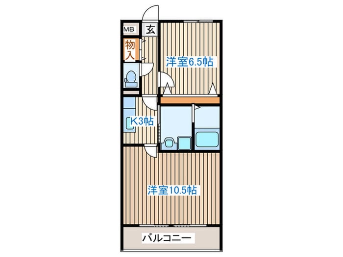 カメリア・ヒルズ中山台の物件間取画像