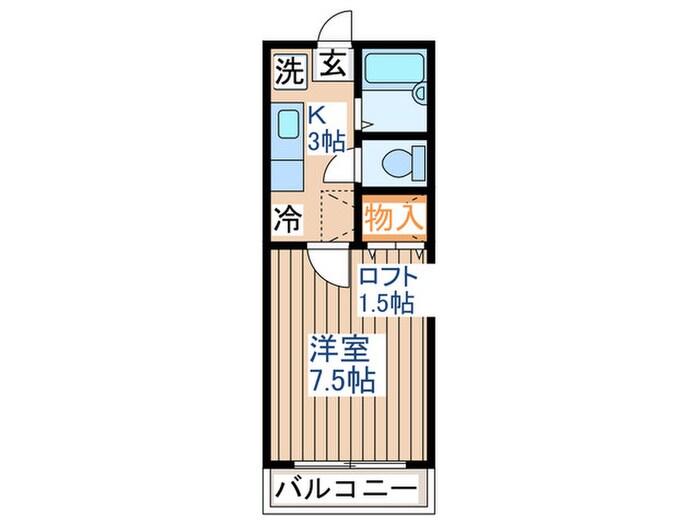 インテリジェント富沢の物件間取画像