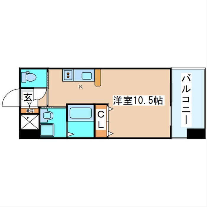 スクエア泉中央の物件間取画像