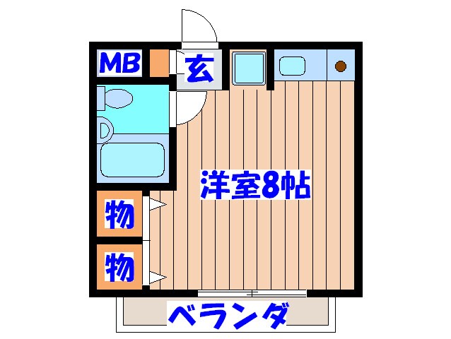 キャトル八乙女の物件間取画像