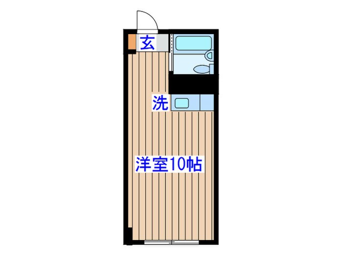 ドミー向城（402）の物件間取画像