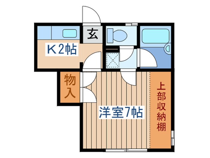 リバフィールズの物件間取画像