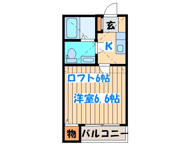物件間取画像