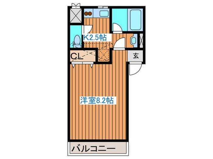 ロイヤルパーク萩ヶ丘の物件間取画像