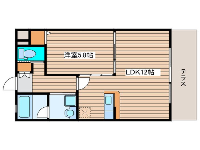 エルファロの物件間取画像
