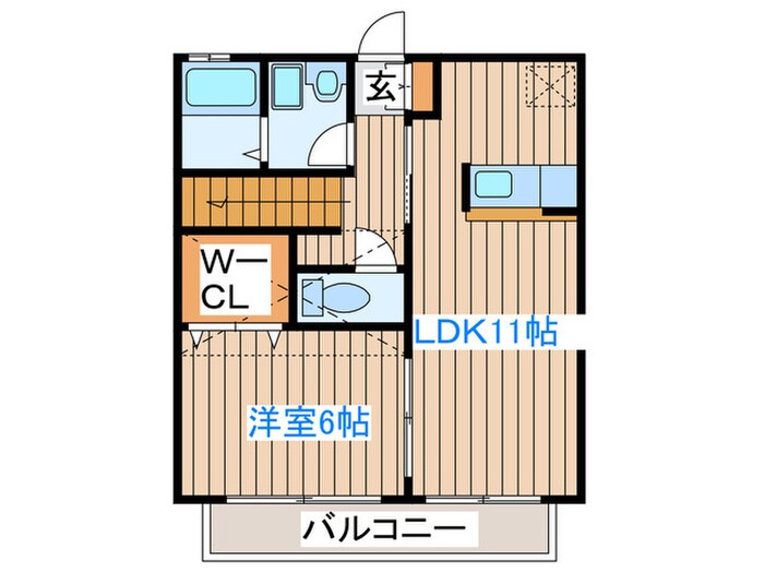 サンベアー平成の物件間取画像