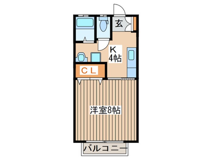 フィレンツェⅡの物件間取画像