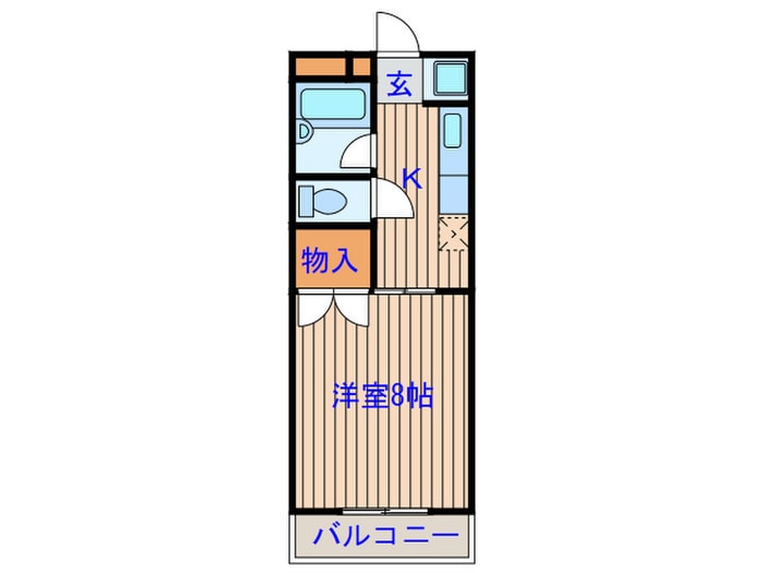 Ｋハウスの物件間取画像