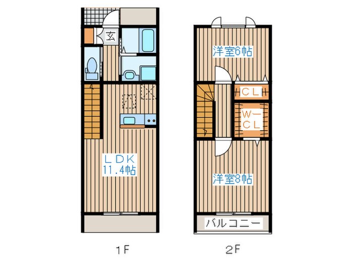 RESTING　TAMAGAWAの物件間取画像