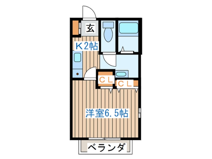 ビギニングプレイスの物件間取画像