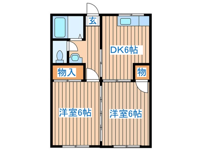 物件間取画像