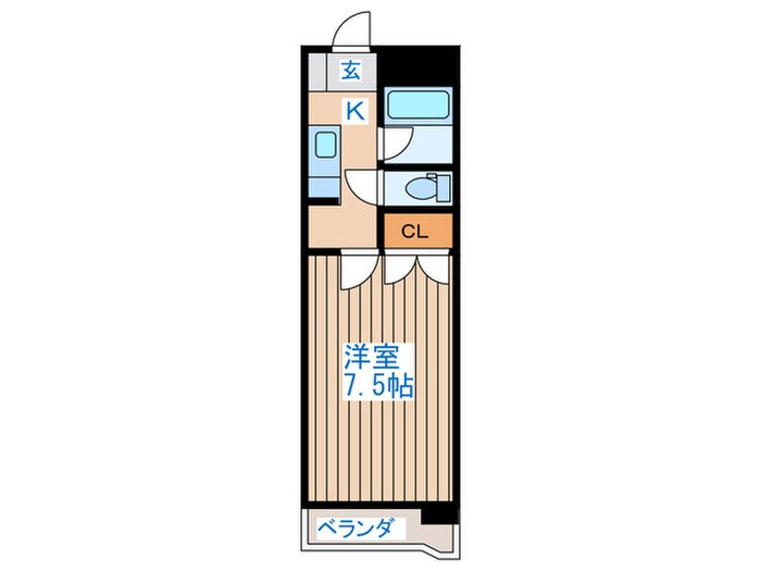 リエス榴岡５丁目の物件間取画像