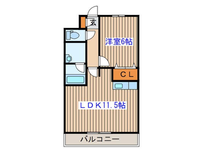 物件間取画像