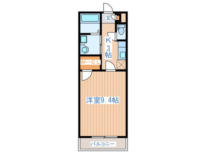 アヴァンセ高砂Ⅱの物件間取画像