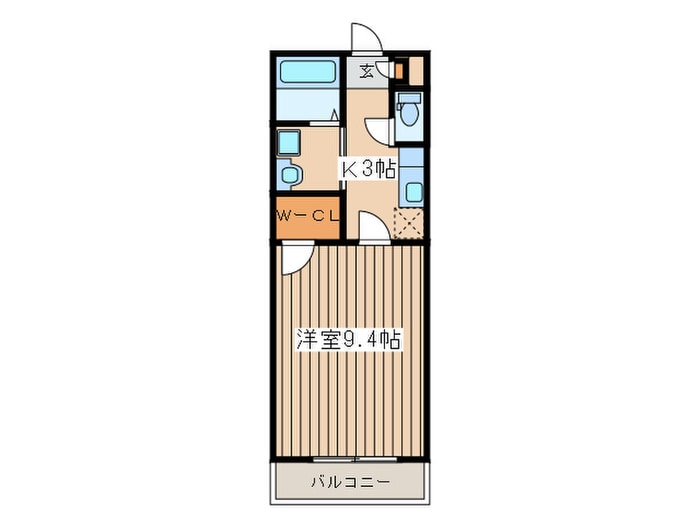 アヴァンセ高砂Ⅱの物件間取画像