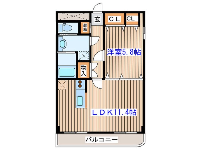 ドンクマサー・パート１ビルの物件間取画像