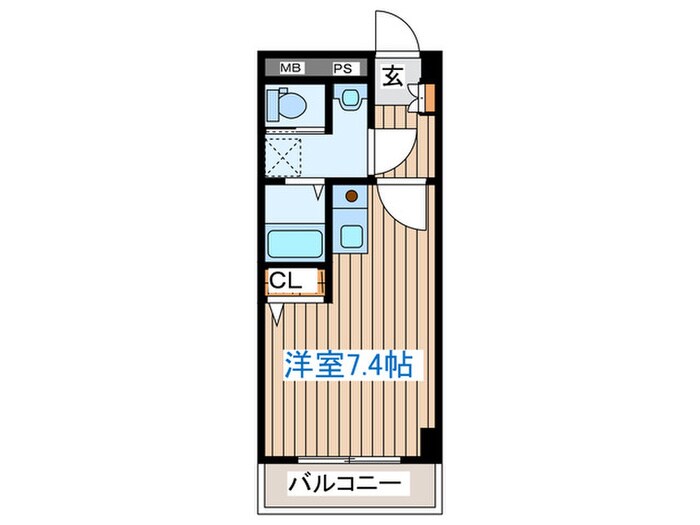 ドンクマサー・パート１ビルの物件間取画像