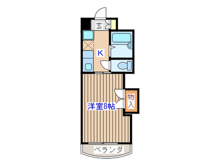 クレール小林の物件間取画像