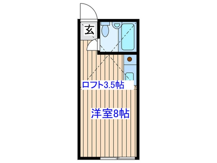 エクセルシャトータカハシの物件間取画像