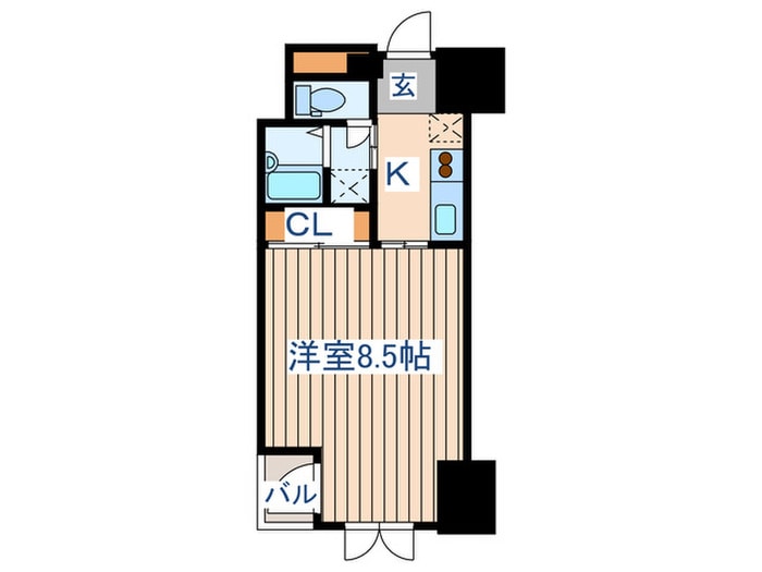 ドゥーエ榴岡の物件間取画像