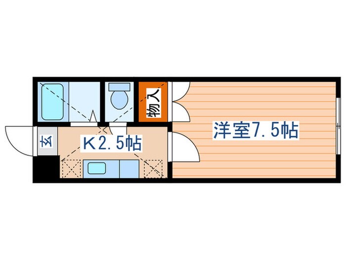 一刻館の物件間取画像