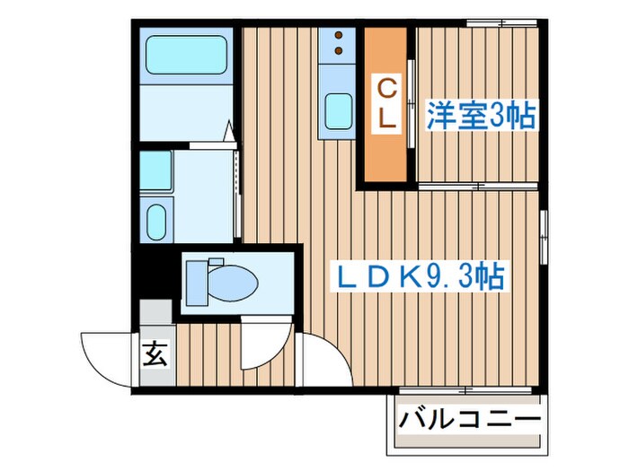 REGALEST連坊の物件間取画像