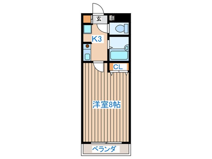 ＨＩＫＯハイツの物件間取画像