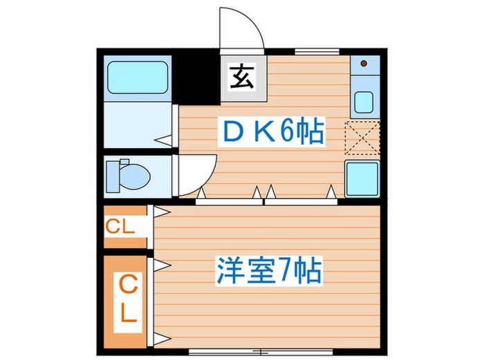 ボンメゾンの物件間取画像