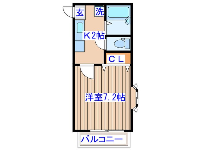 Ｃｏｒｎｅｌ　Ｄｏｒｍの物件間取画像