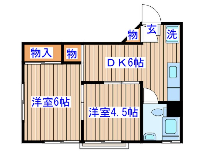 仙石屋ビルの物件間取画像