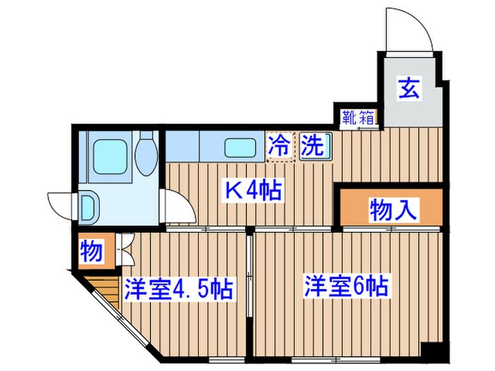 仙石屋ビルの物件間取画像