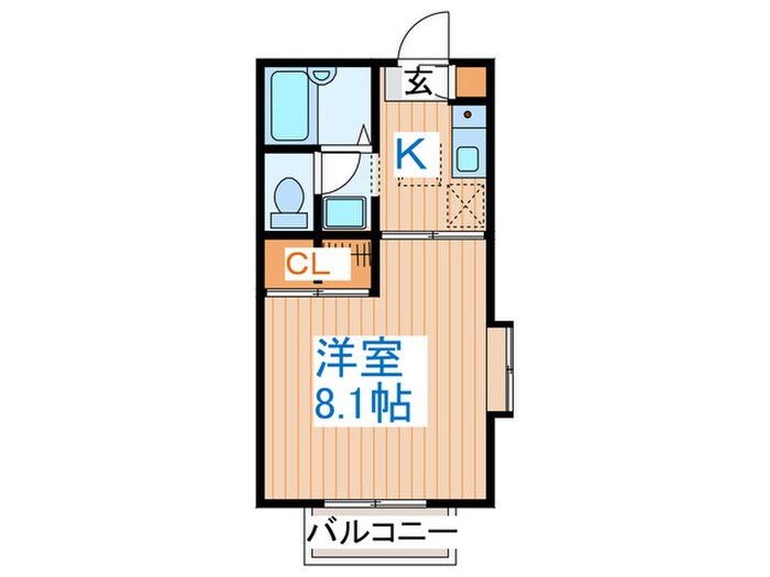 フレグランス玉川の物件間取画像