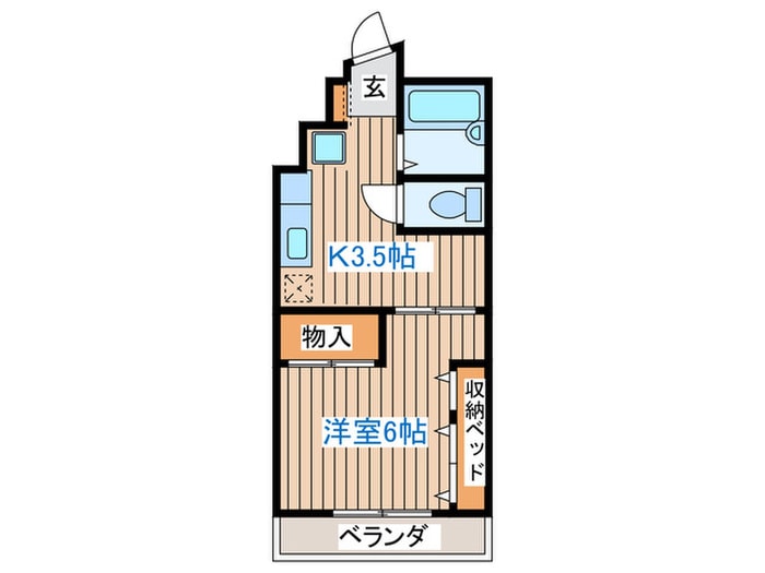 ライフピアⅡの物件間取画像