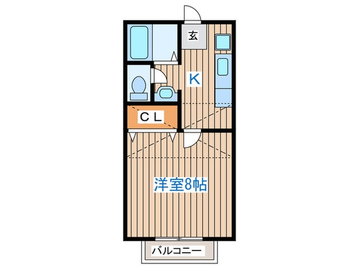 サンシティ沖野Ｃの物件間取画像