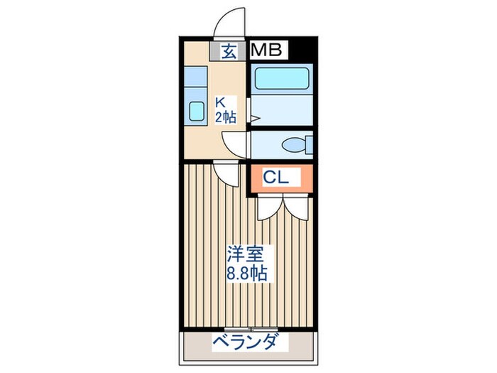 物件間取画像