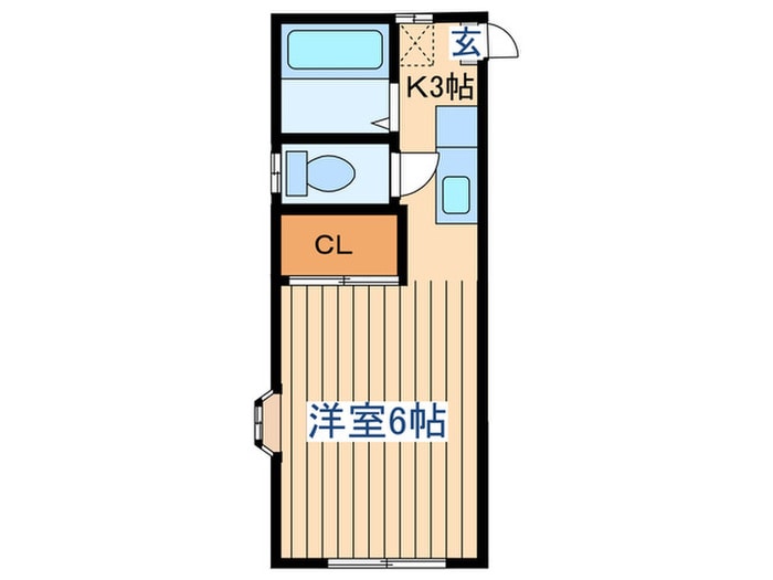 ペレオ河原町の物件間取画像