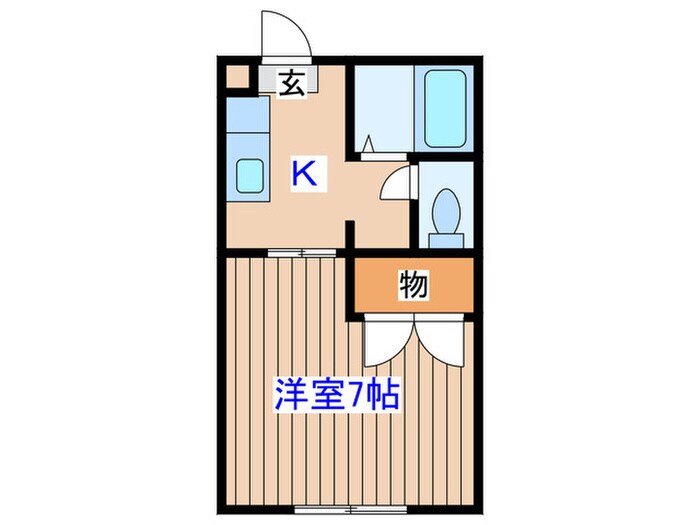 シャトルイトウの物件間取画像