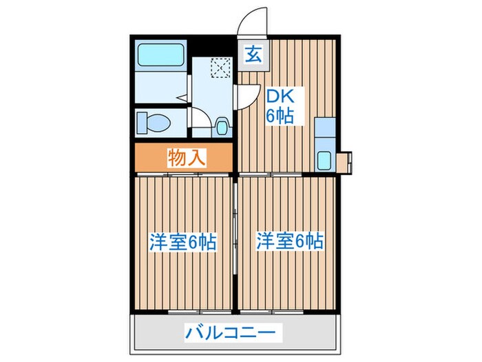 宮千代レジデンスの物件間取画像