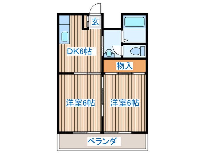 宮千代レジデンスの物件間取画像