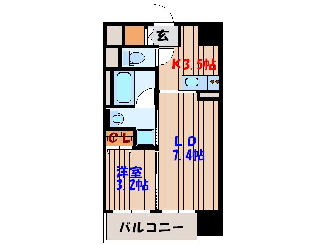 バリューエクセの物件間取画像