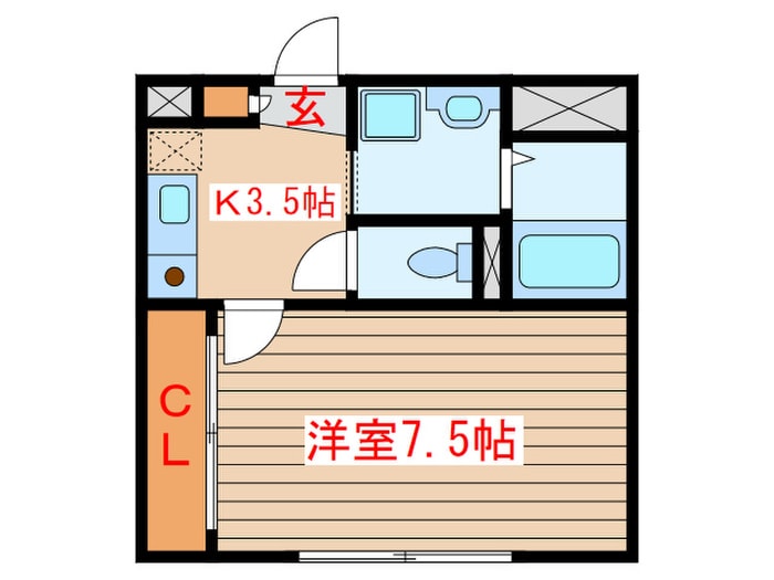 ベル　ドミールの物件間取画像