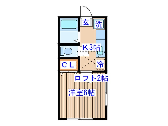 ヴィラフォンテの物件間取画像