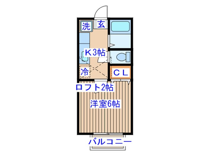 ヴィラフォンテの物件間取画像