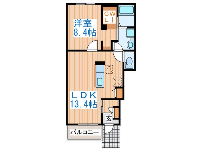 サンシャイン　Ⅴの物件間取画像