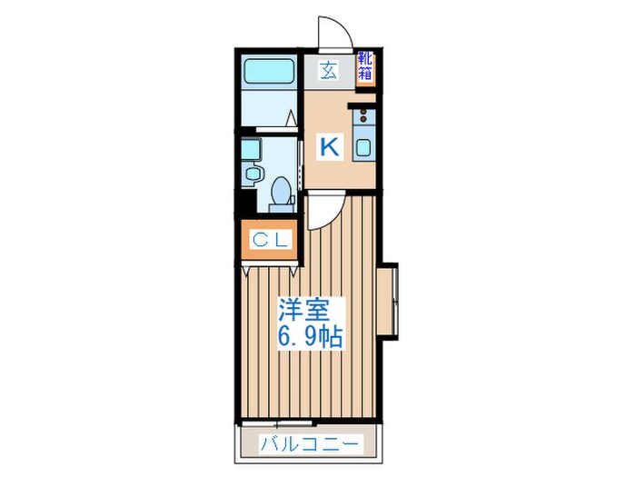 ルピナス成田町の物件間取画像