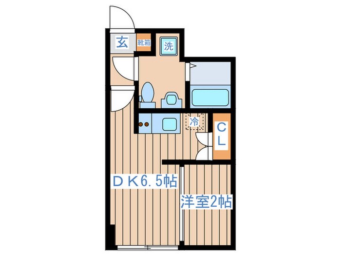 アスコット八幡の物件間取画像