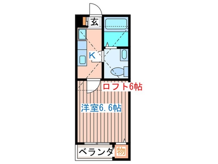 ｓｔａｇｅ中田Ⅱの物件間取画像